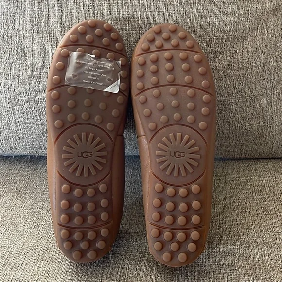 NEW UGG DELUXE LOAFER. CHESTNUT - Picture 6 of 7